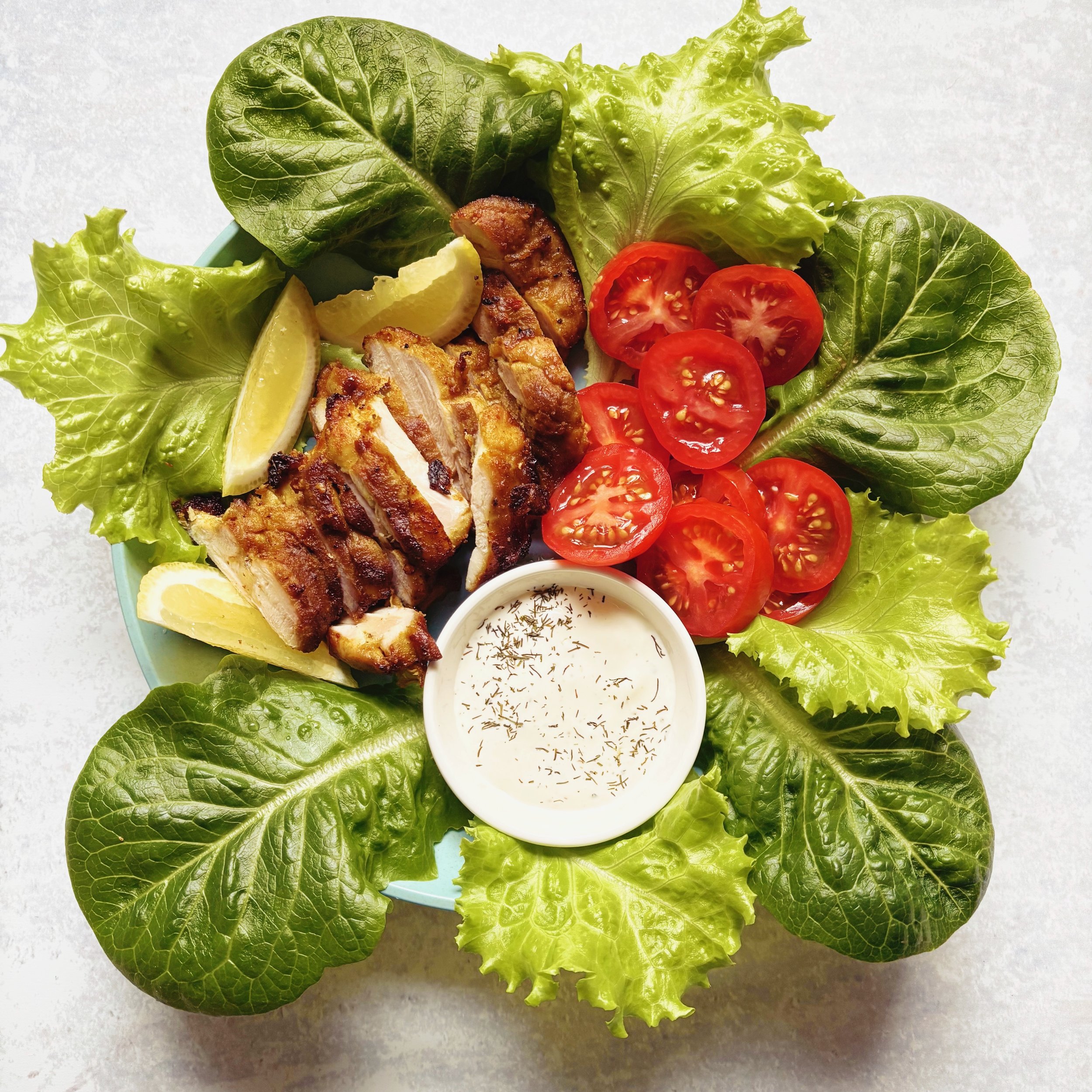 Oven-Roasted Chicken Shawarma
