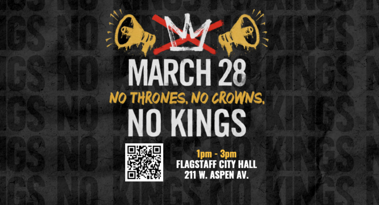 NO KINGS III PROTEST - Flagstaff, AZ