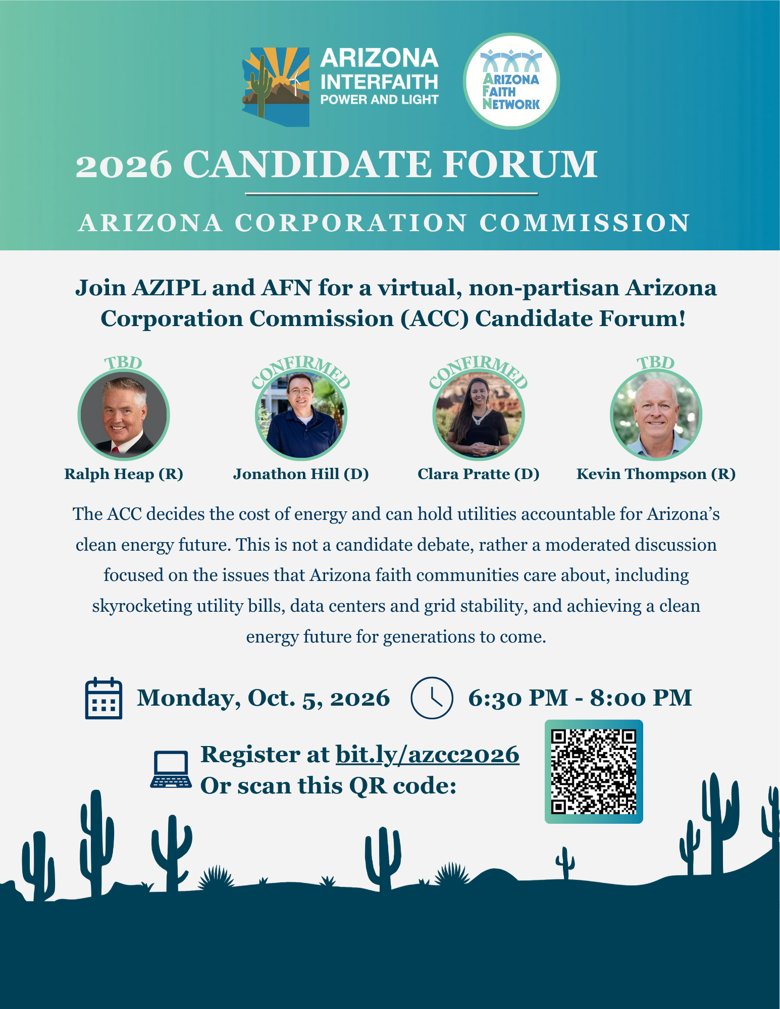 Arizona Corporate Commission Canidate  Forum 