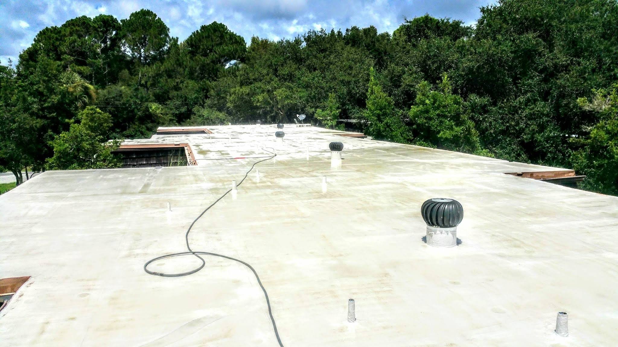 Apartment Building PTFE Roof