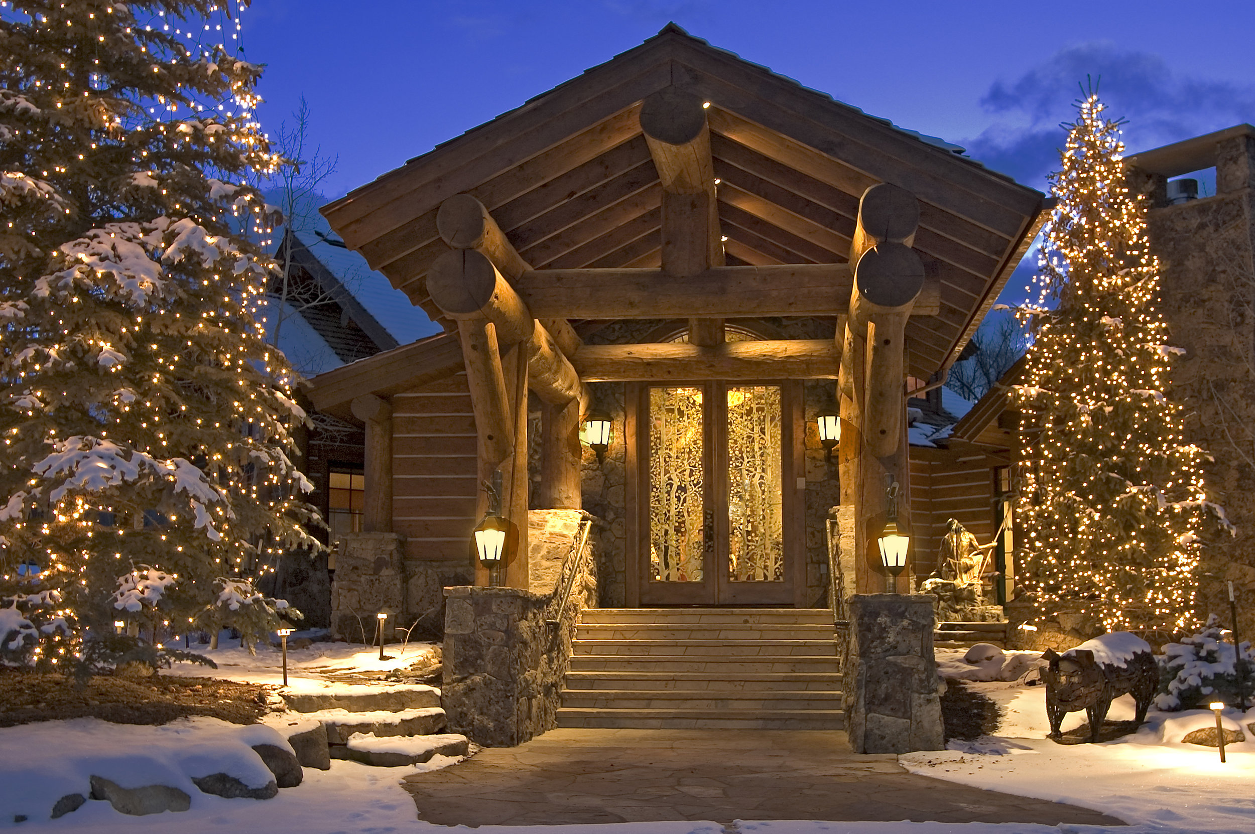 Lake Creek Log Home