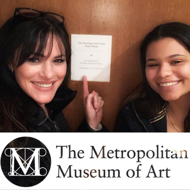 🏛This is what Independent Studies looks like @molloycollege! 🏛 Art history minor Kristen Lacey and I went to the Met on Friday to study the function of special collections as part of our Independent Studies on Museums. 🏛 Look at the big smiles on 
