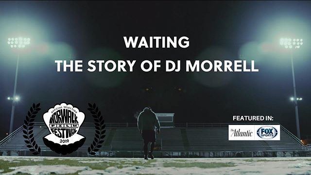 Thrilled to have our short documentary on NFL free agent DJ Morrell play at the @norwalkfilmfestival ! Our team filmed for over a year in different locations in Fairfield County with DJ to bring this project to life. There&rsquo;s a film community su