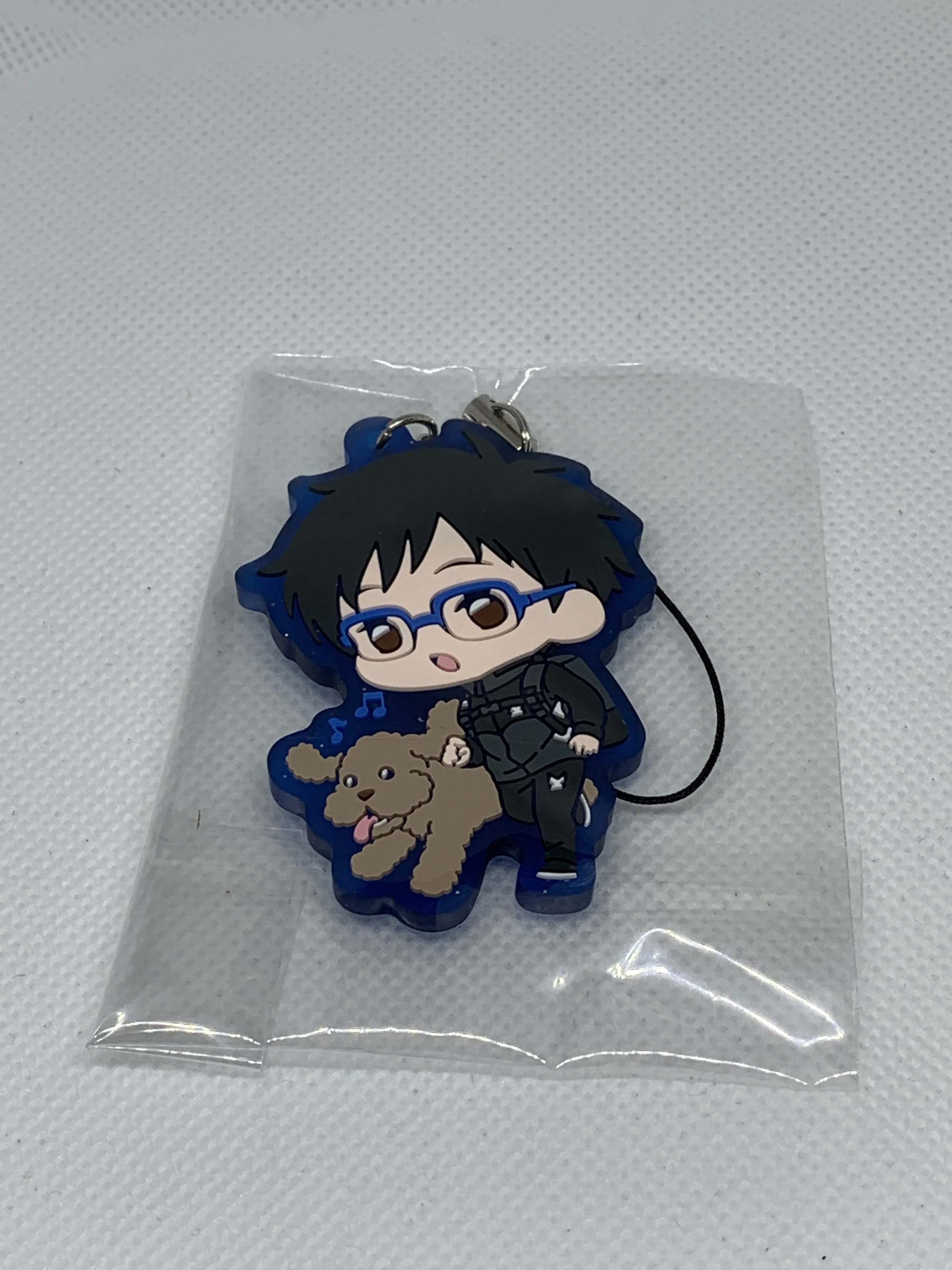 Yuuri Makkachin Jogging keychain