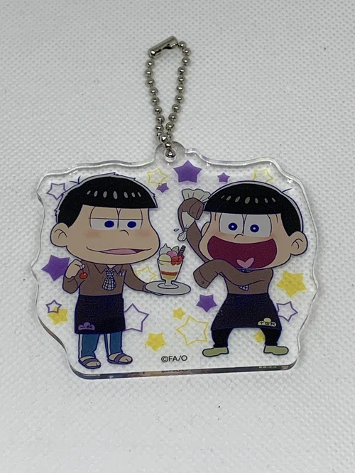 Mr. Osomatsu-san Osomatsu Portachiavi In Gomma Cinturino - Foto 6