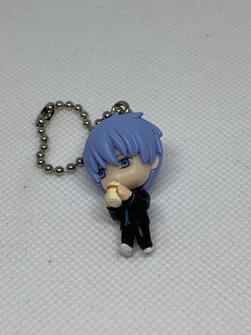 Wakamatsu Kousuke Kuroko No Basket Basketball Mini Figure Keychain 1.5/"