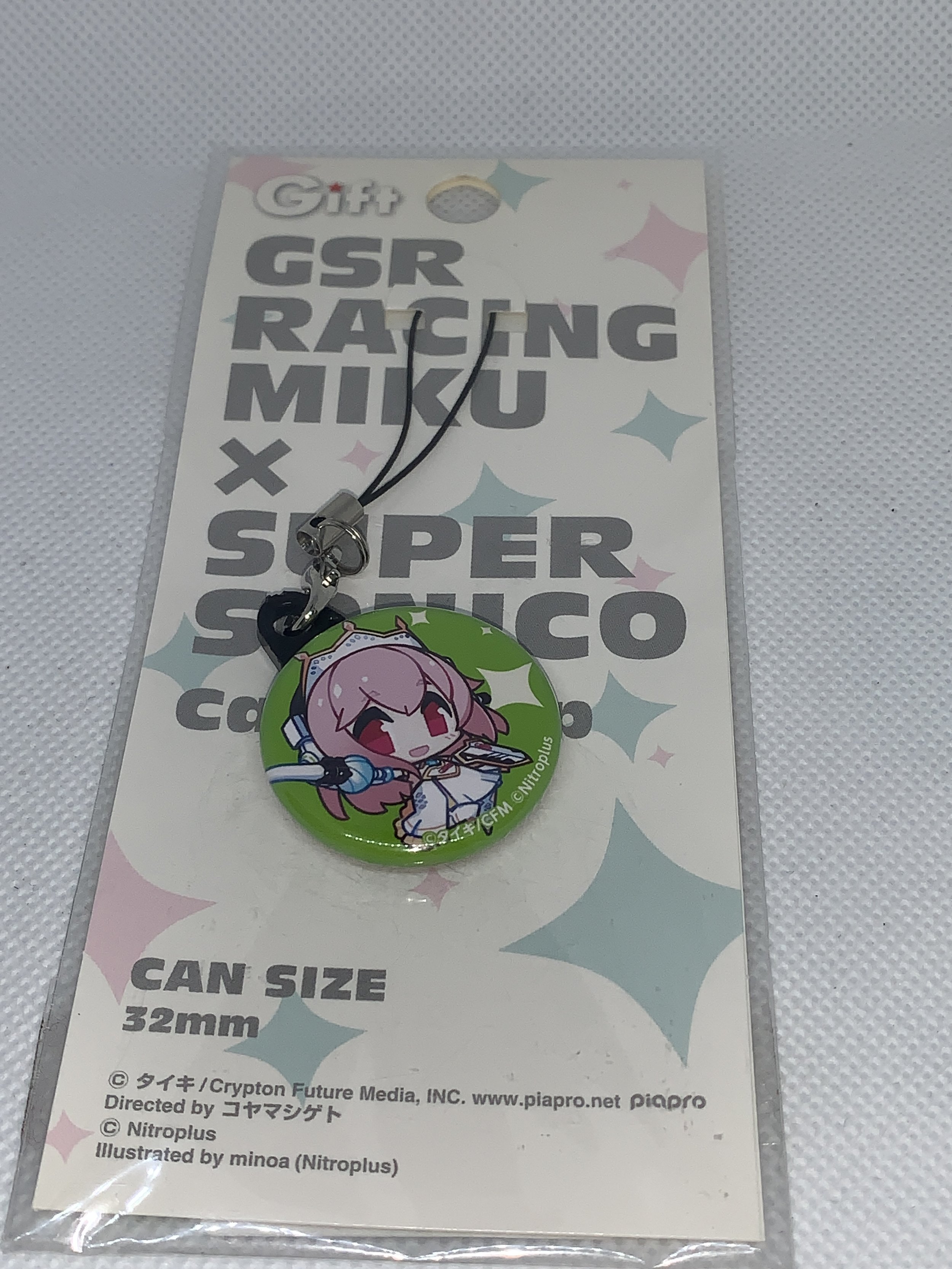 Miku x Sonico Strap/ Badge