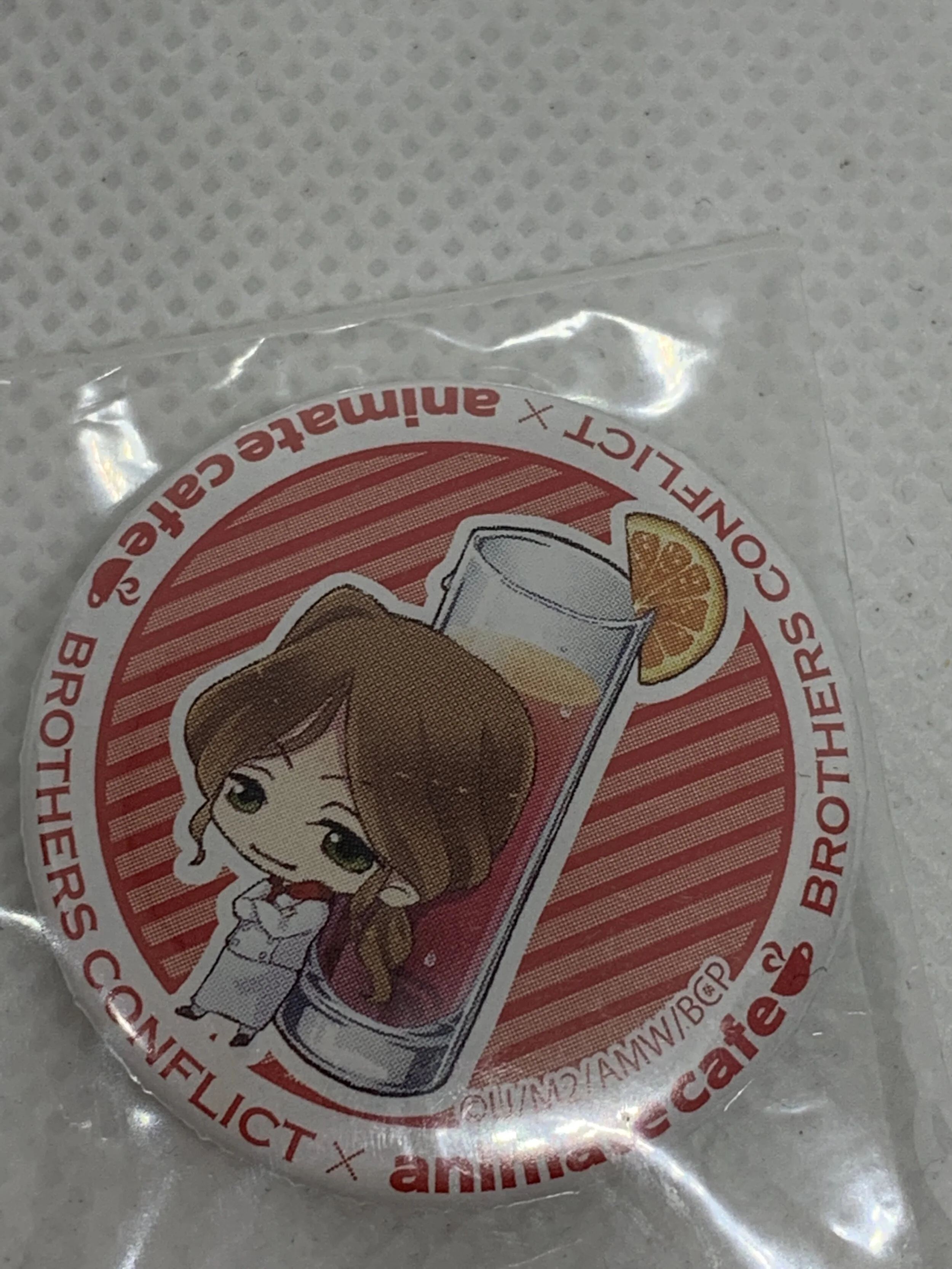 Hikaru Badge- Animate Cafe