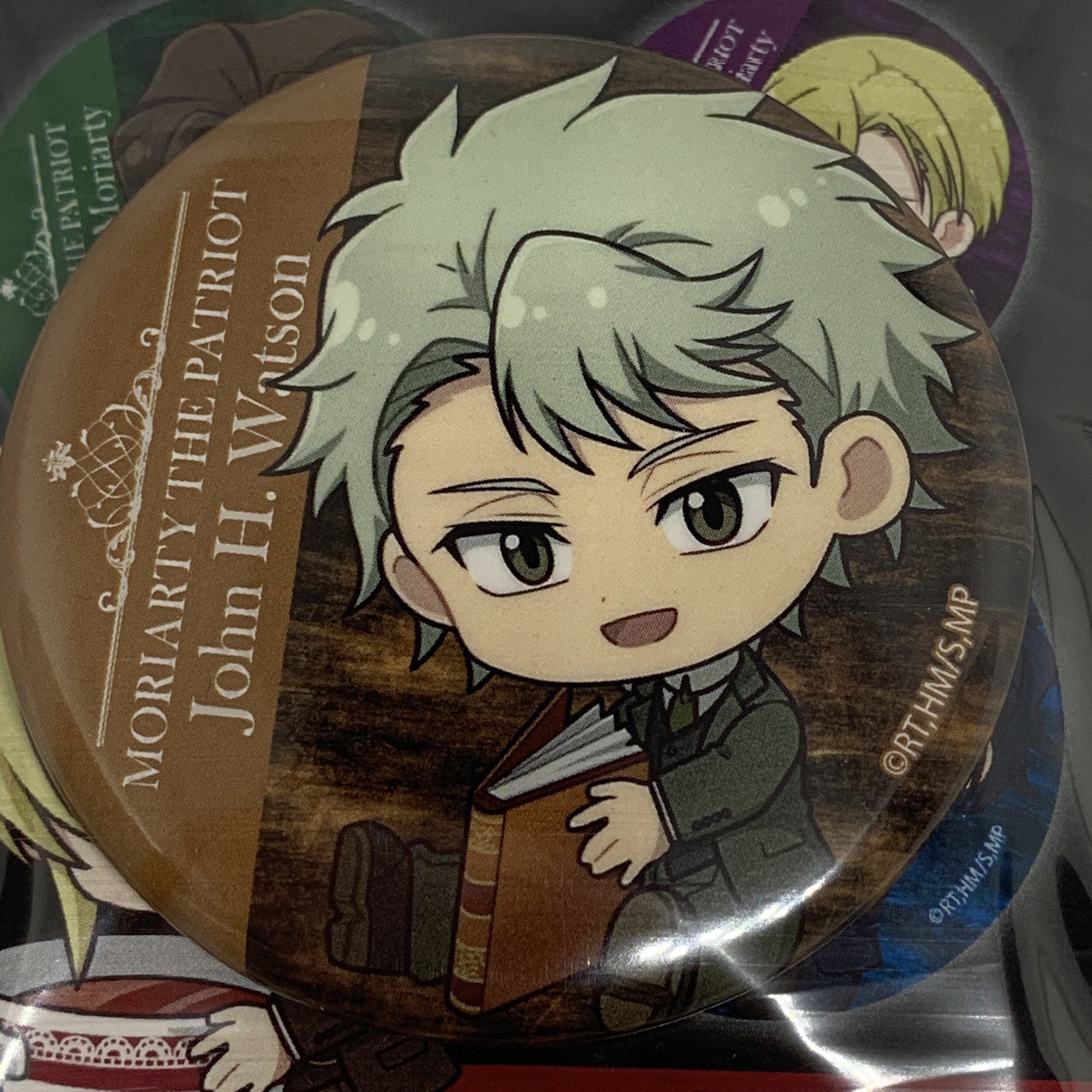 Dr. Watson Badge - Book