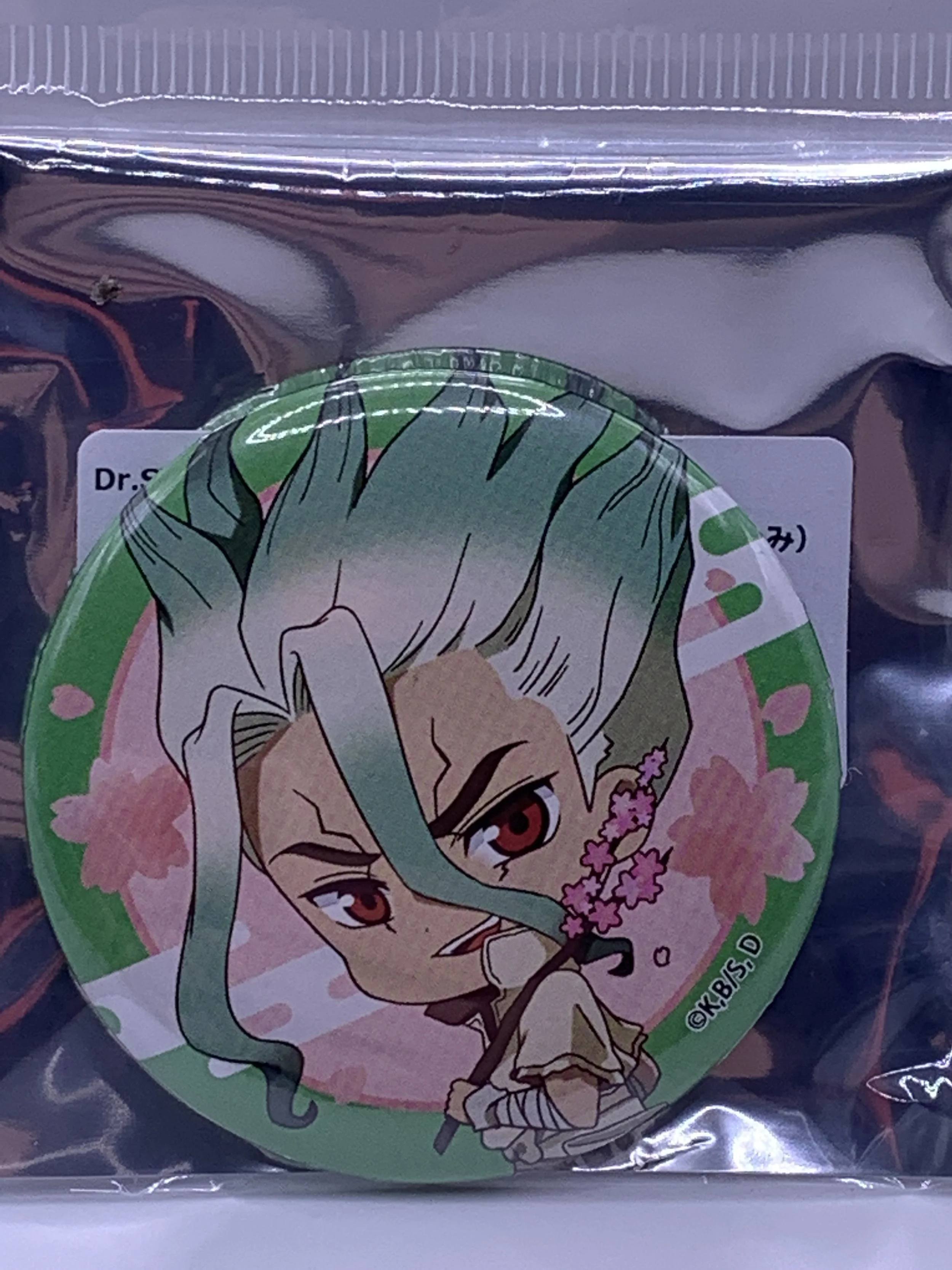 Senku Ishigami Badge-Chibi