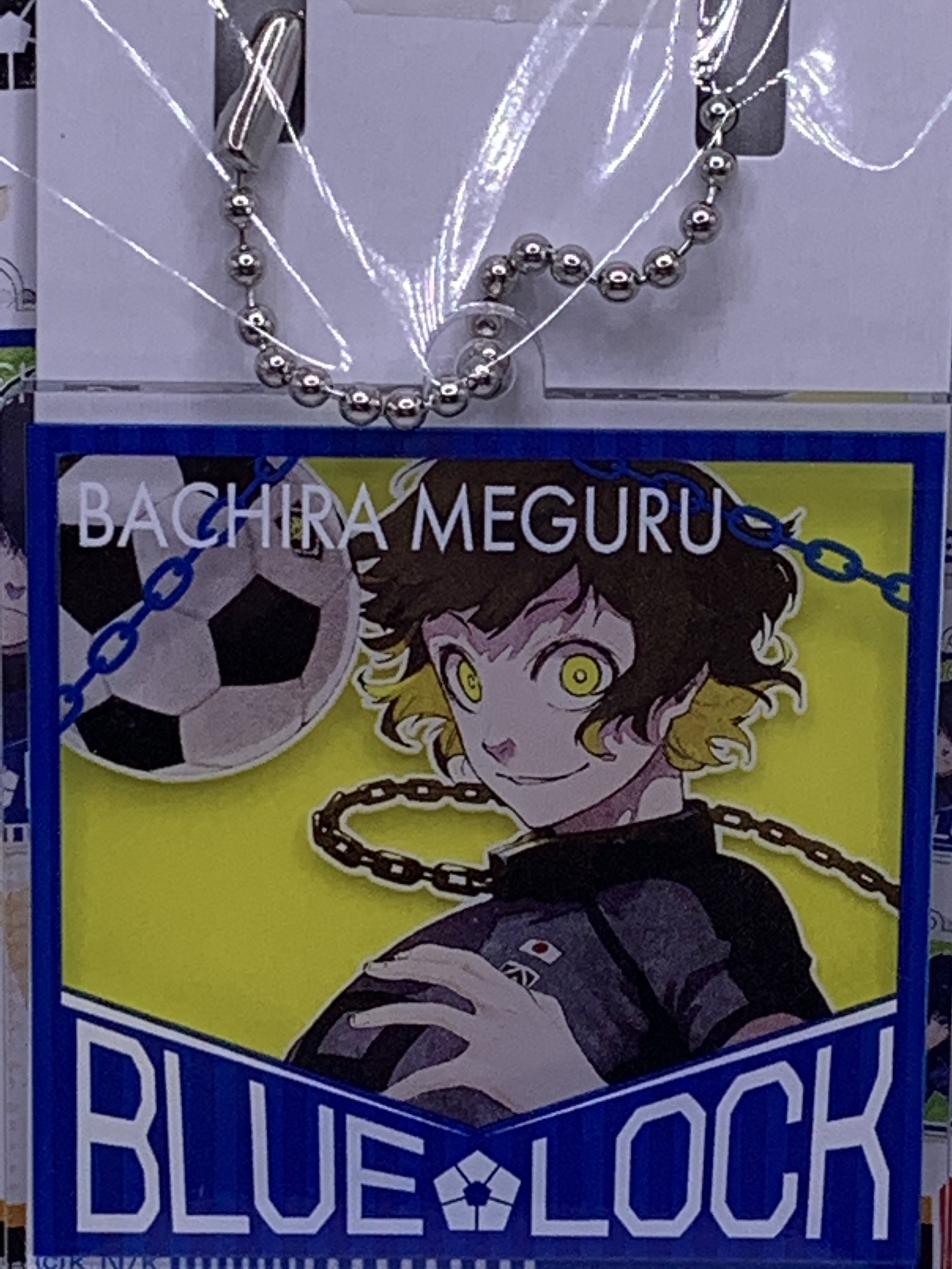 BLUE LOCK Bachira Meguru Anime Acrylic Bag Pendant Keychain Cosplay Toy