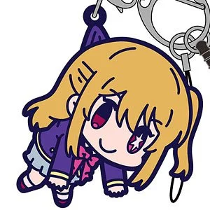 Ruby Hoshino Pinched Keychain