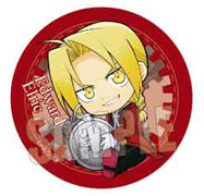 Amasukami Personajes de anime Edward Elric insignia Alphonse Elric, Metal, No es una piedra preciosa