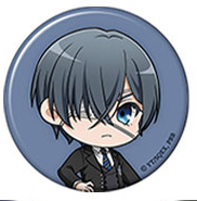 Ciel Phantomhive Badge - Chibi