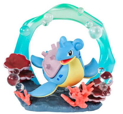 Lapras Mini Figure-Circular diorama collection