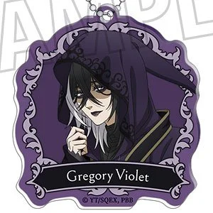 Gregory Violet Acrylic Keychain