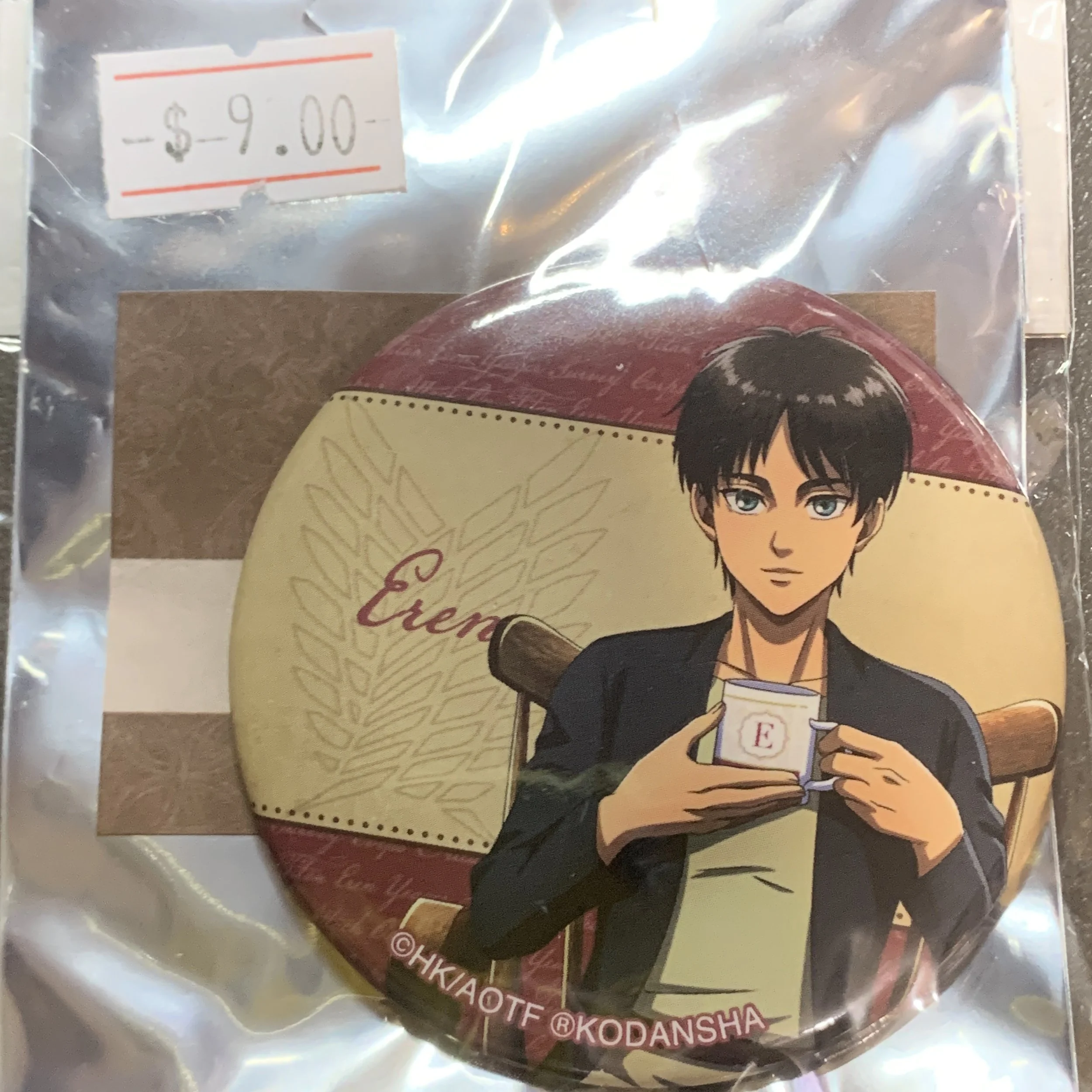 Eren Yeager  Badge-Tea Time