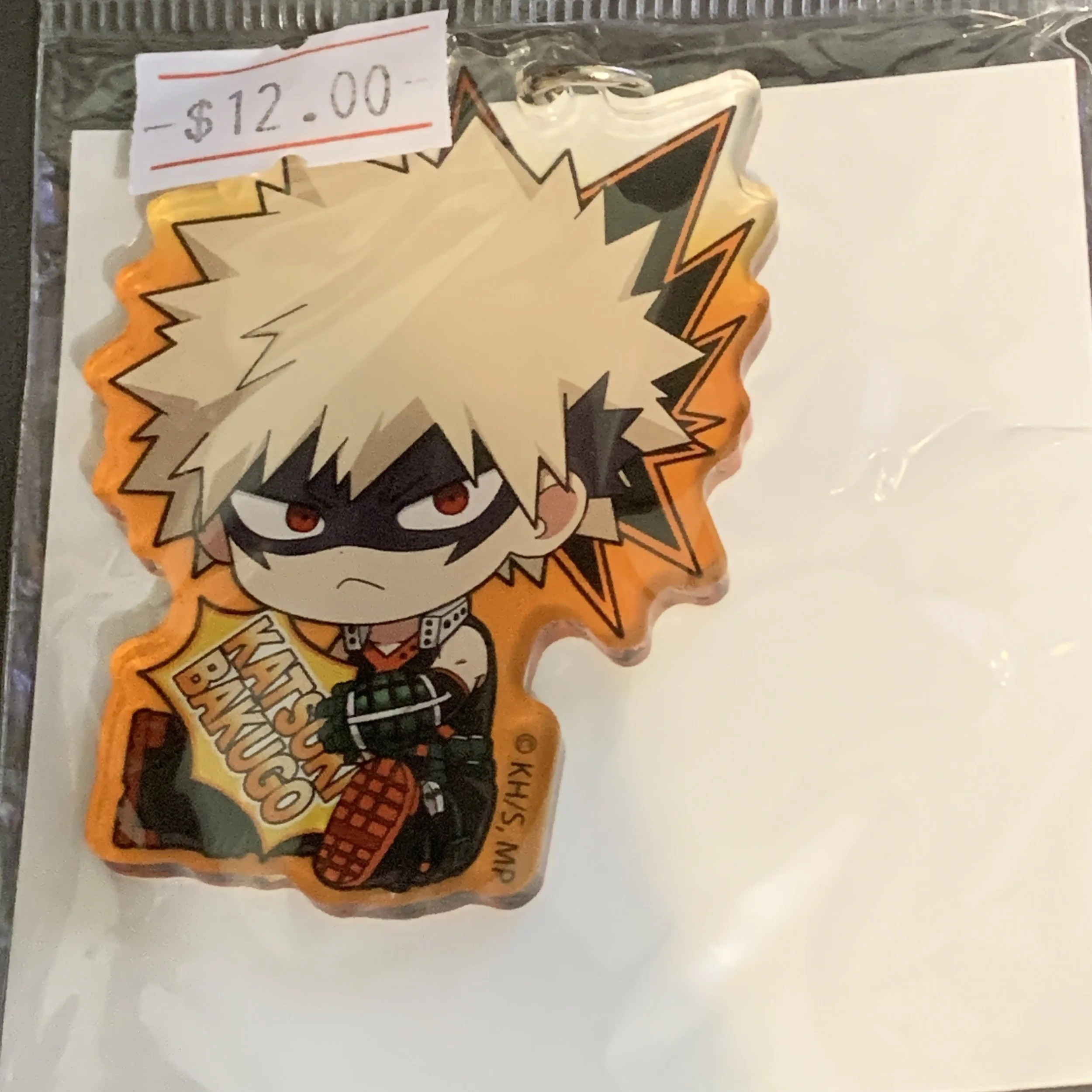 Bakugo Acrylic Keychain