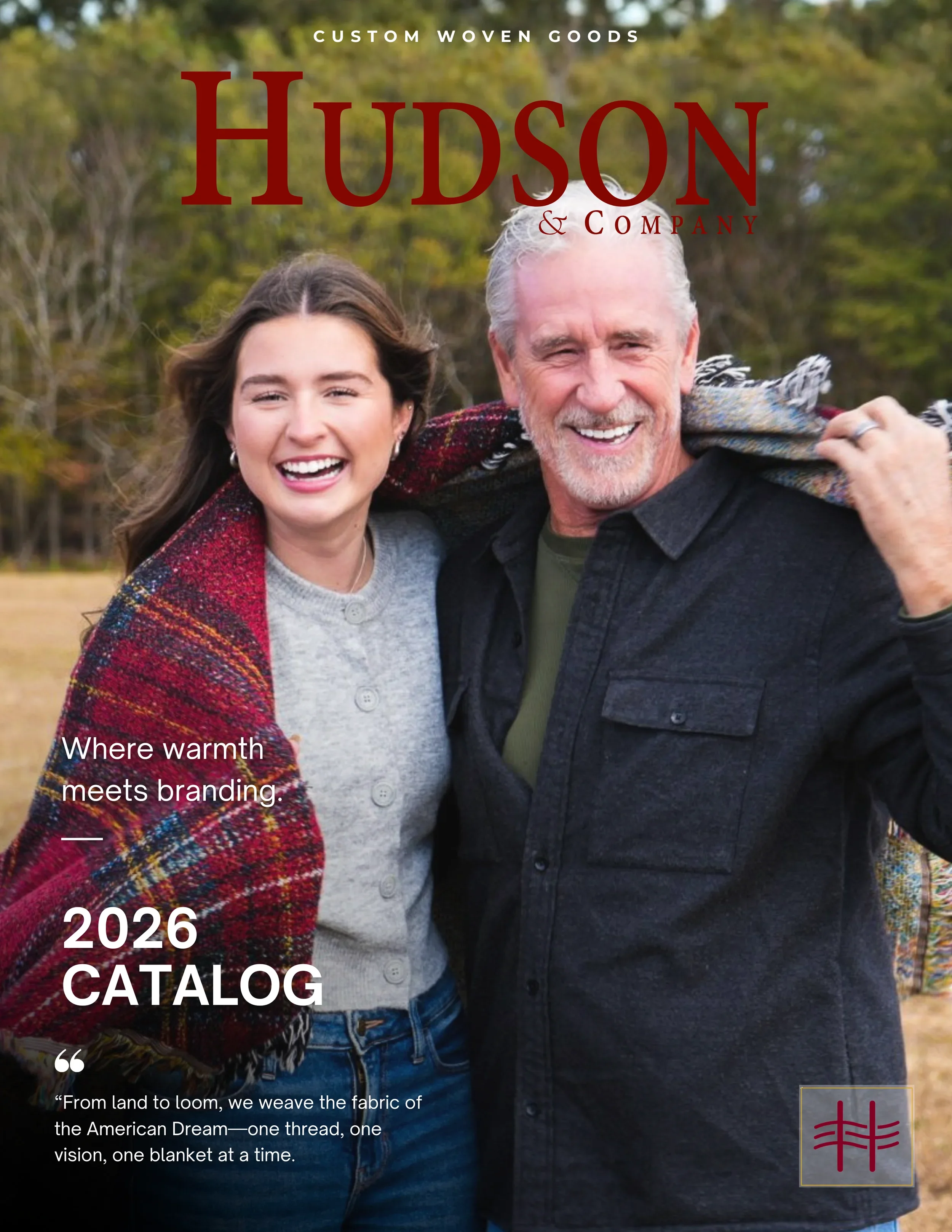 Custom woven textile products by HUDSON & Company