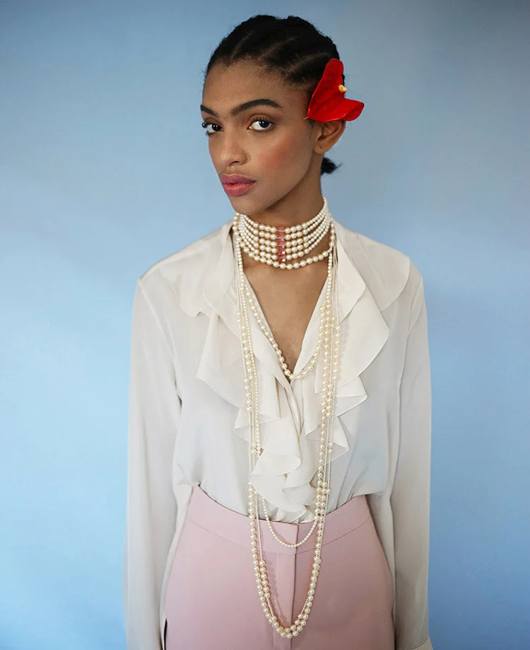 Gargantilla Cupido Rosa