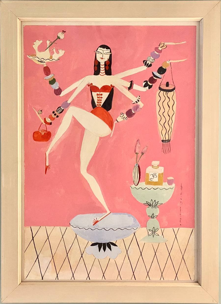 Lydia Delgado - Lakshmi Dancer - framed_.jpg