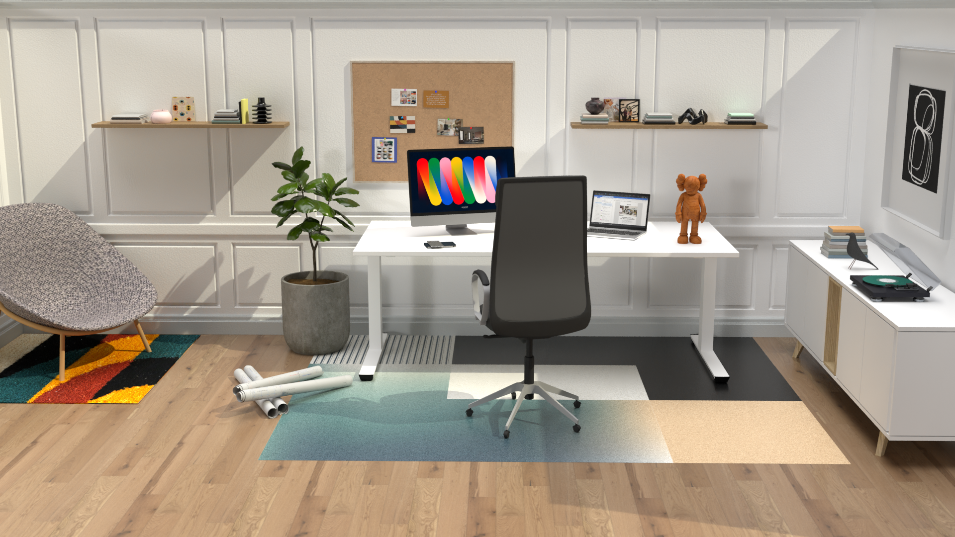 How do you feel in your space when you come home?