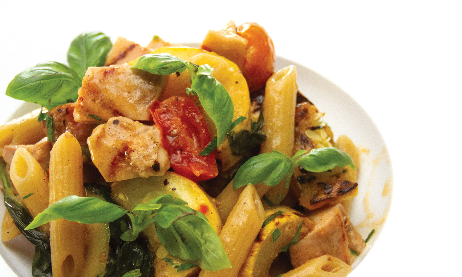 Chicken and Summer Vegetable Pasta