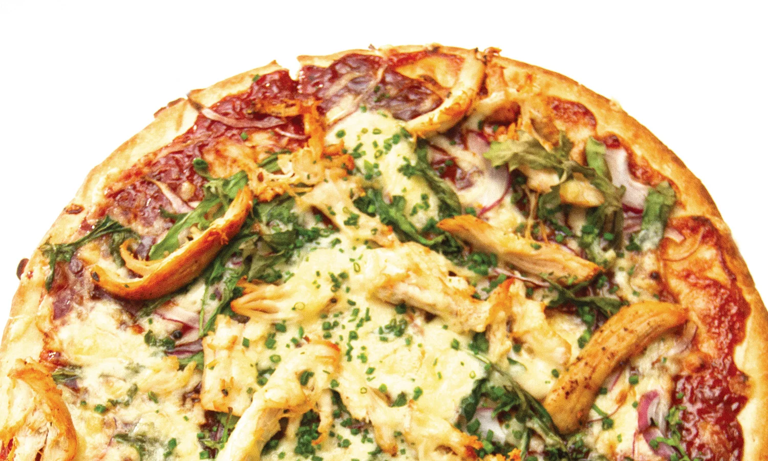 Barbecue Chicken Flatbreads