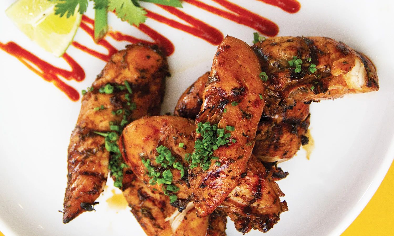 Grilled Jerk Chicken Tenders