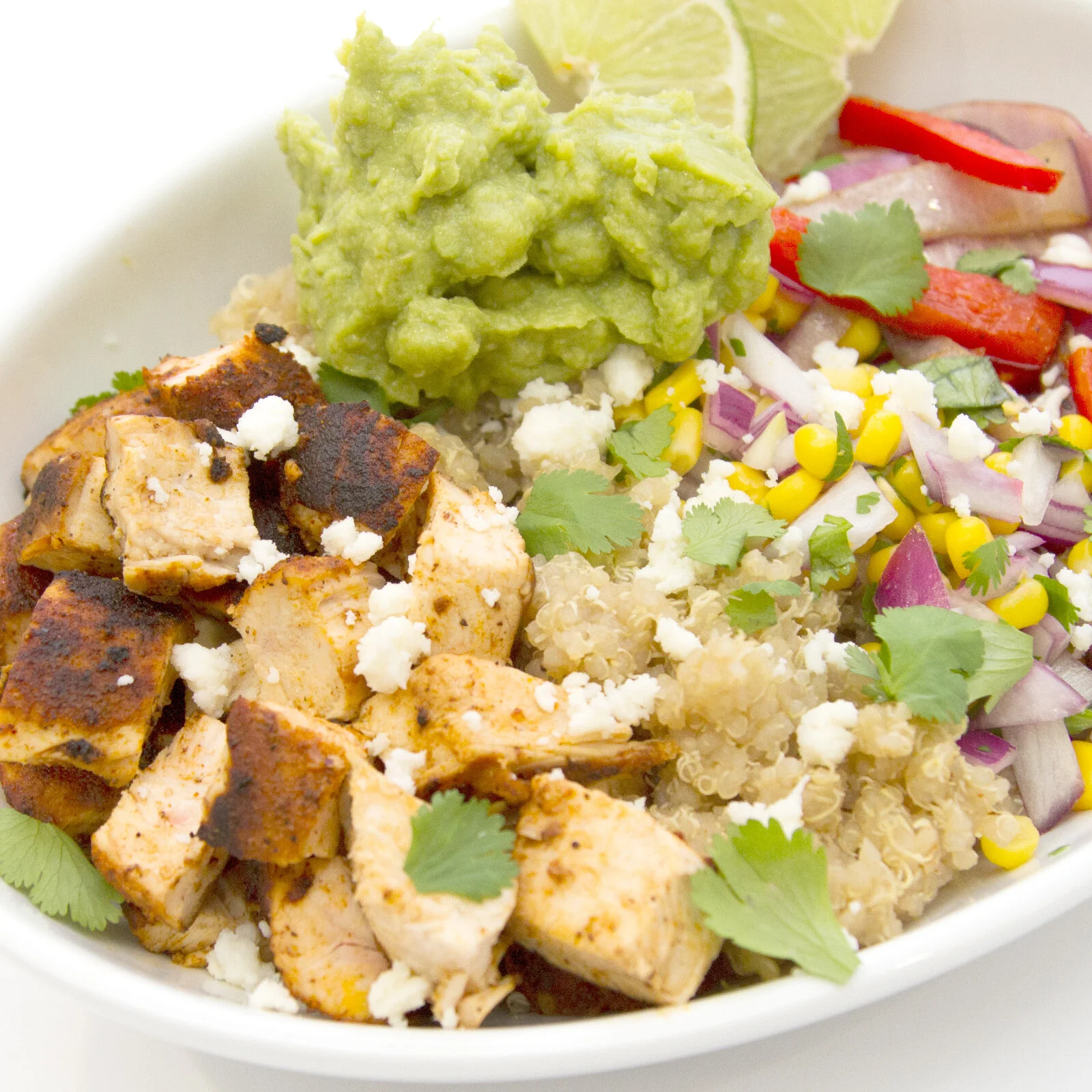 Southwest Chicken Quinoa Bowl