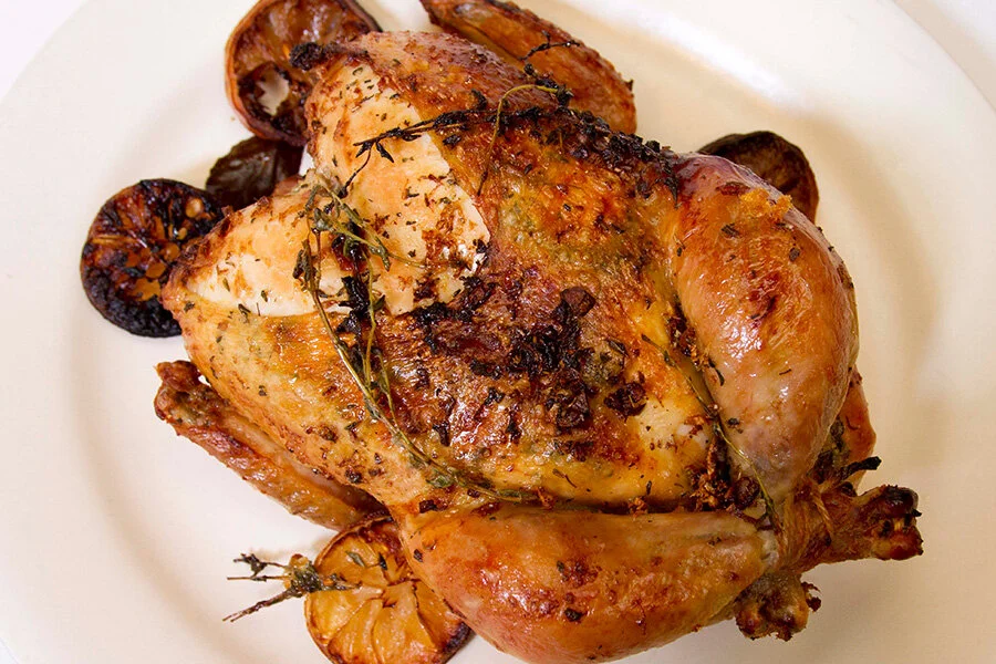 Lemon-Thyme Roasted Chicken
