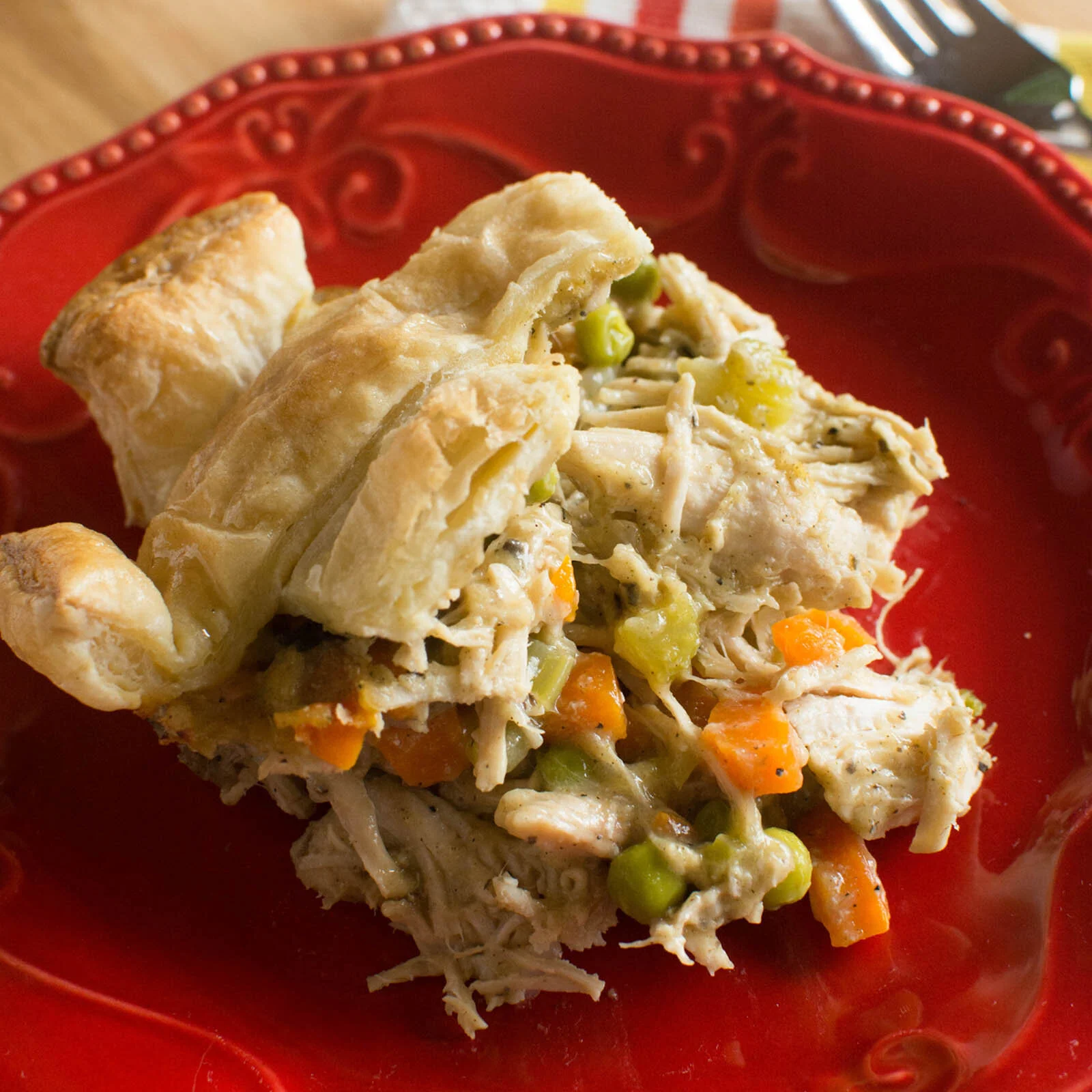 Healthier Chicken Pot Pie