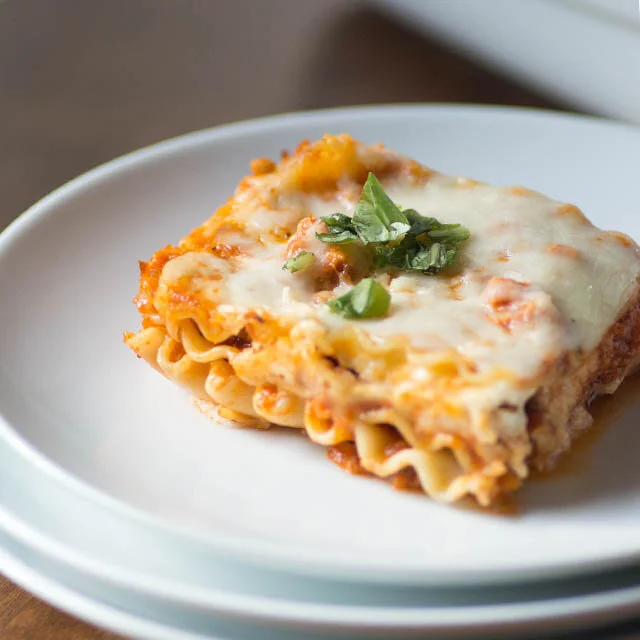 Healthier Chicken Lasagna