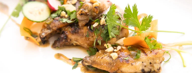 Thai Peanut Chicken Wings
