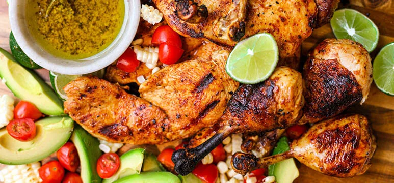 Juicy Grilled Chicken Platter