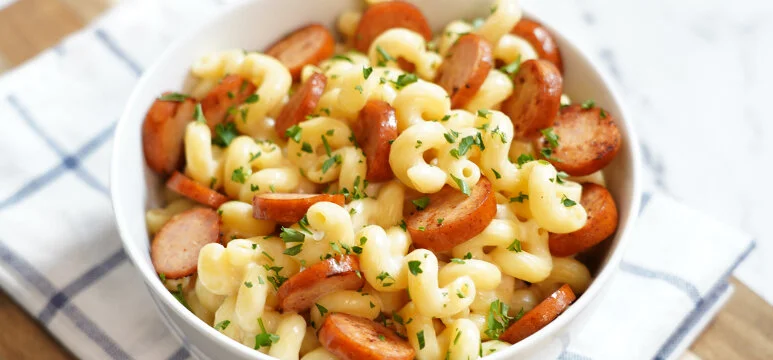 Sausage Mac and Cheese
