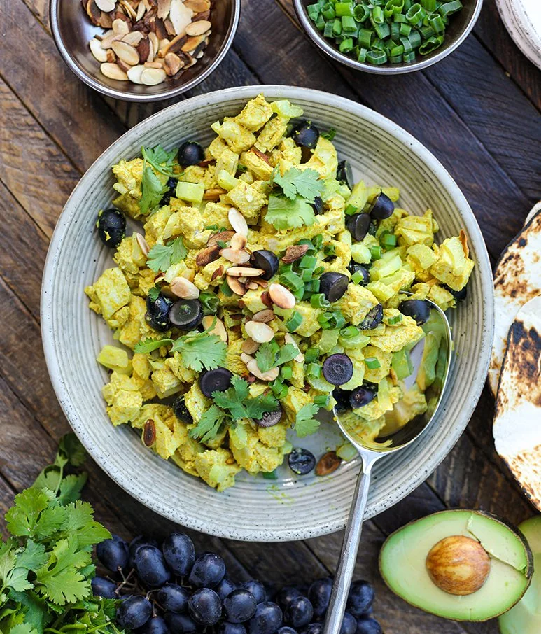 Easy Curry Chicken Salad