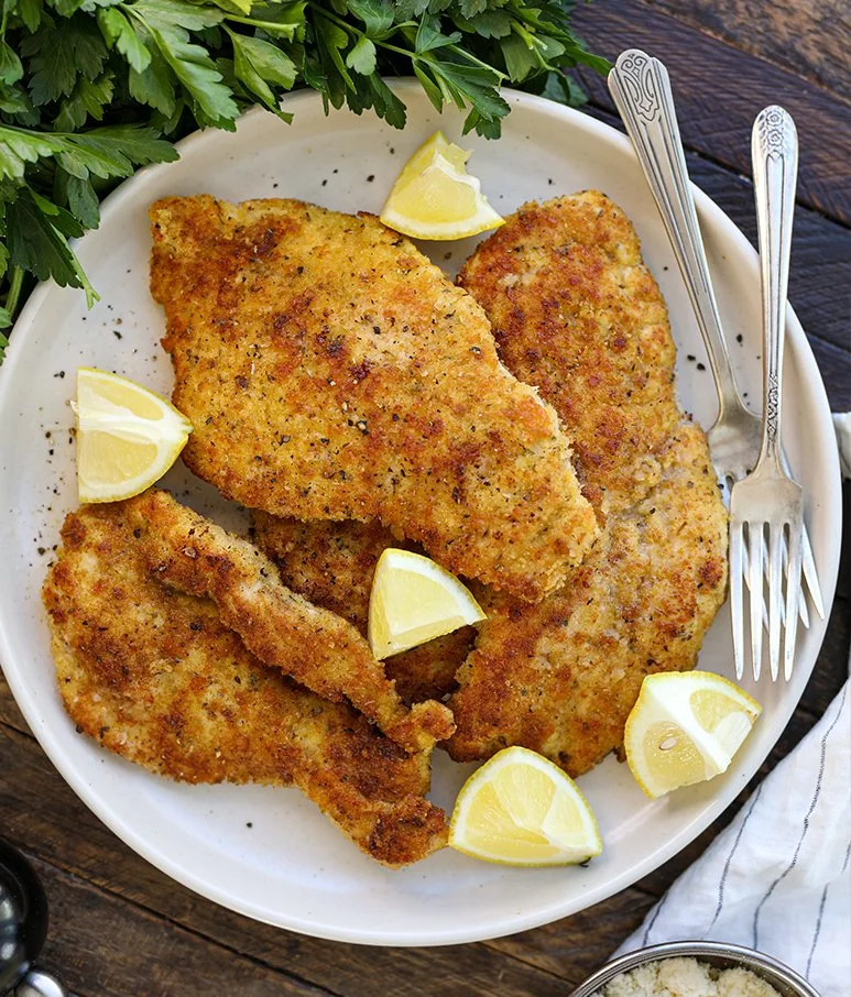 Crispy Chicken Cutlets