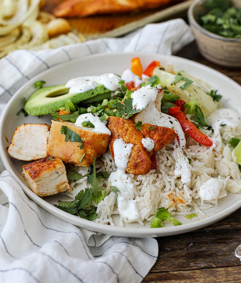 Chicken Burrito Bowls