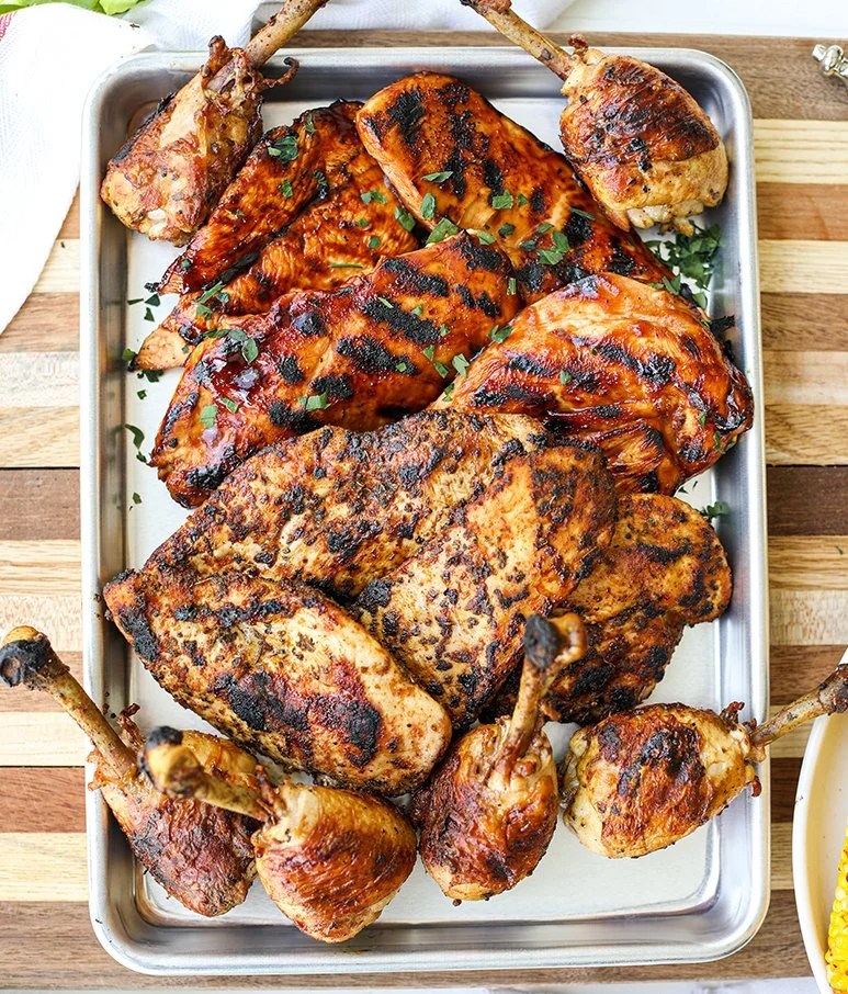 Grilled Chicken 3 Ways