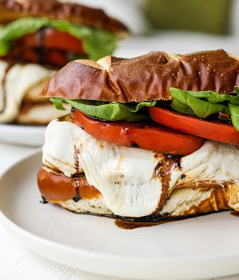 Caprese Grilled Chicken Sandwich