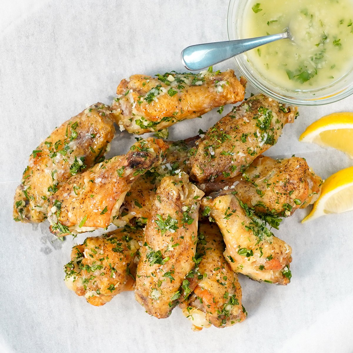 Garlic Parmesan Chicken Wings