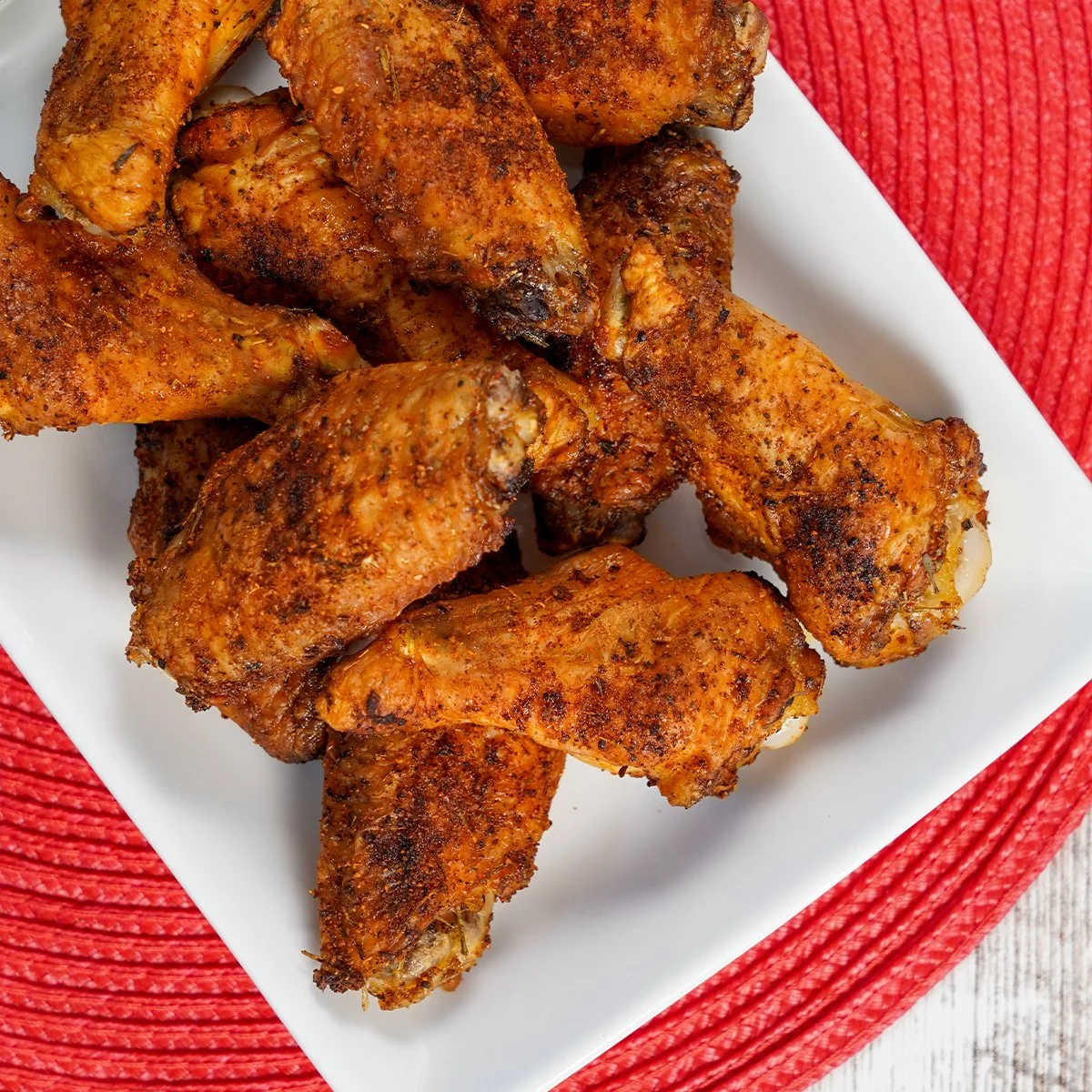 Cajun Rub Chicken Wings