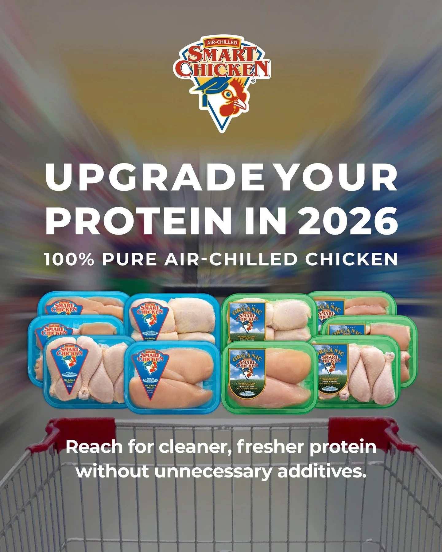 It's 2026, small choices can make a big difference&mdash;especially in the kitchen.

Choosing higher-quality protein is one easy place to start. Chicken is naturally lean and versatile, but how it&rsquo;s processed matters.

Smart Chicken is 100% pur