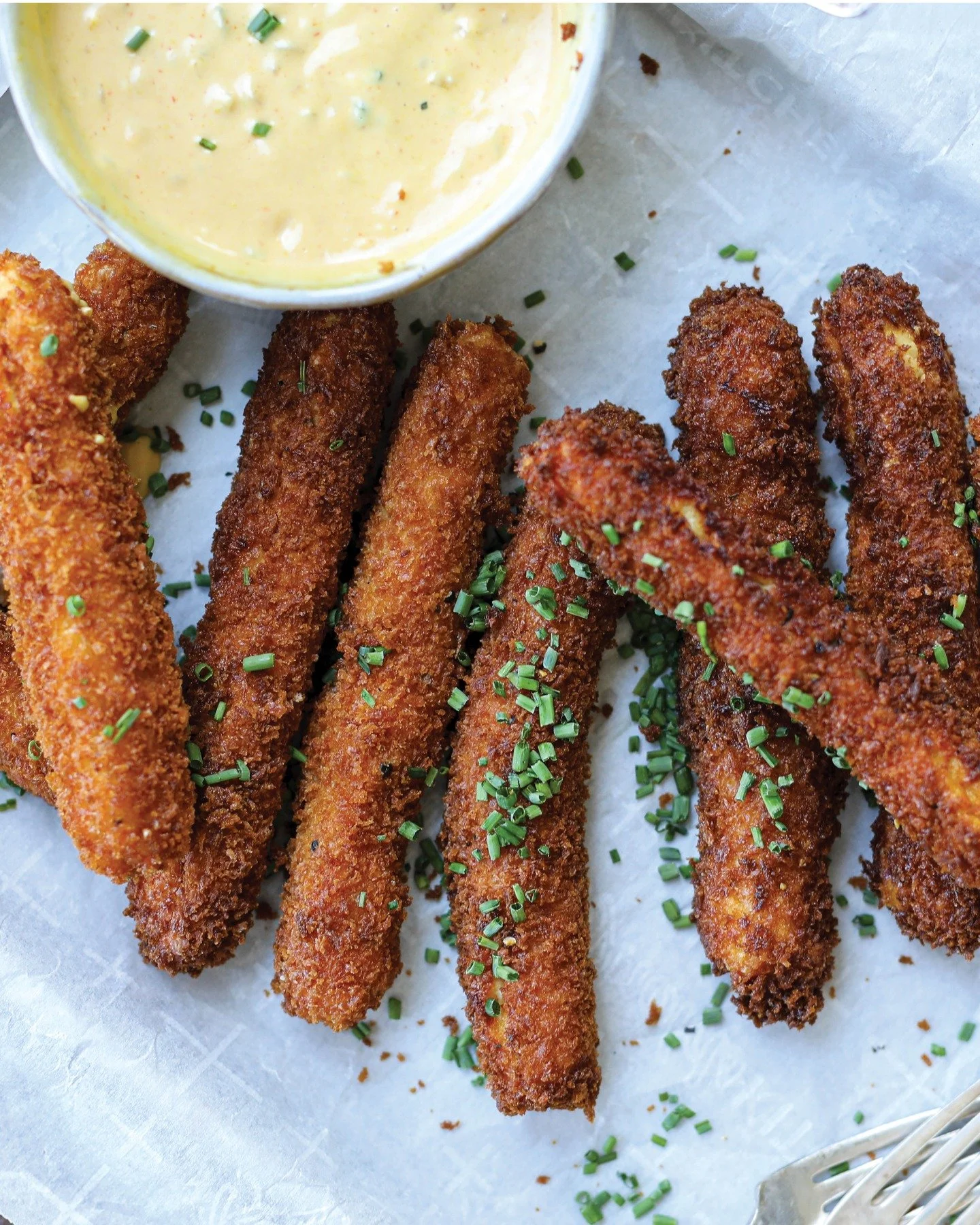 Skip the drive-thru and make these homemade chicken fries. They are crispy on the outside and juicy in the center. Dip them in your favorite sauce. You're gonna want to save this recipe!

Ingredients
1 lb. Smart Chicken Ground Chicken
&frac12; teaspo