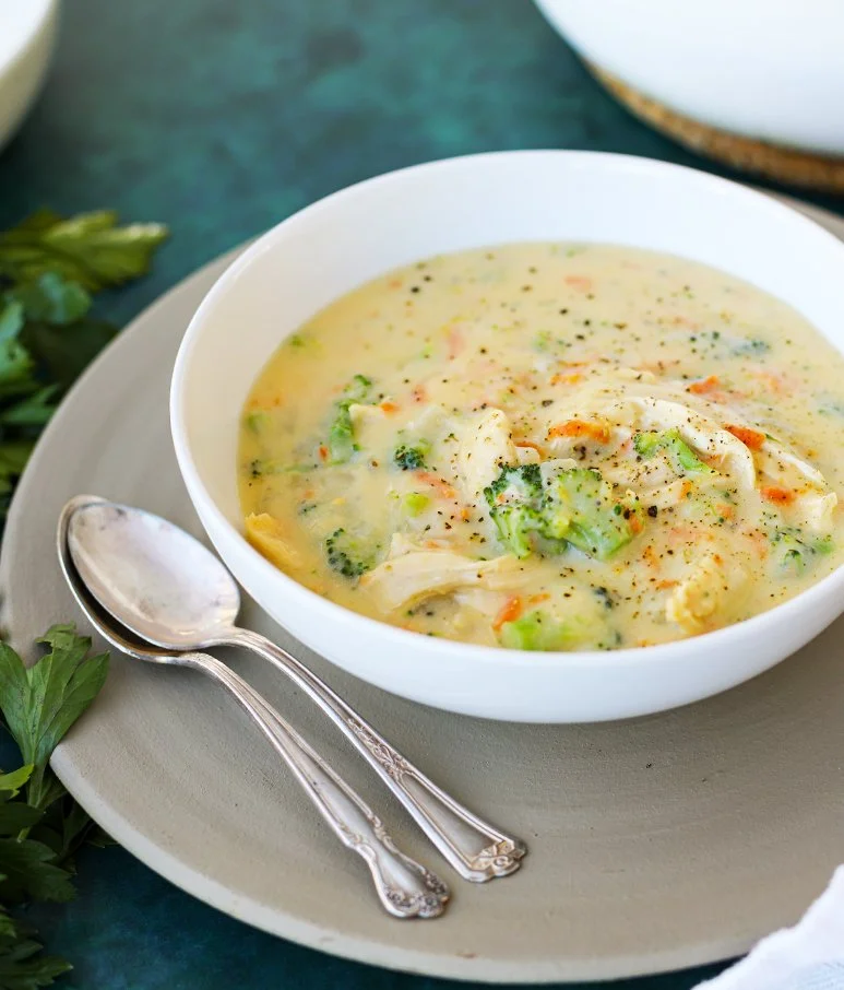 Healthy Chicken Broccoli Cheddar Soup — SMART CHICKEN