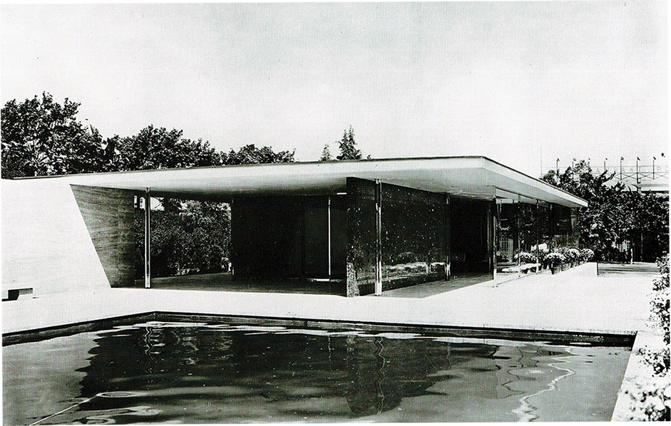 Pabellón de Barcelona de Ludwig Mies van der Rohe