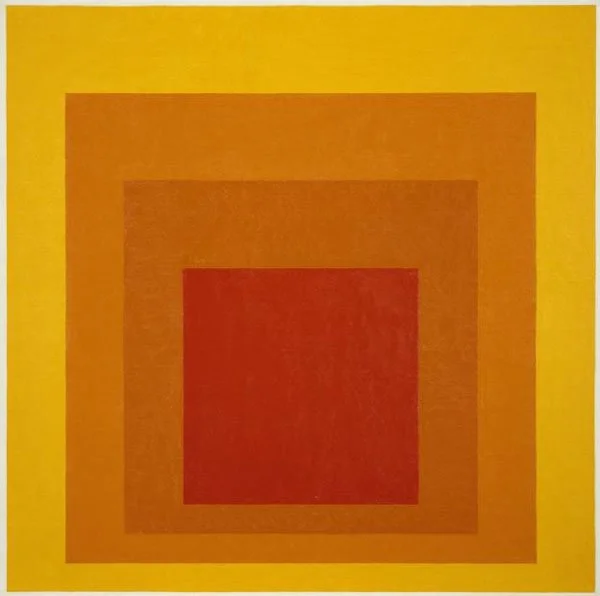Obra de la serie Homenaje al cuadrado de Josef Albers