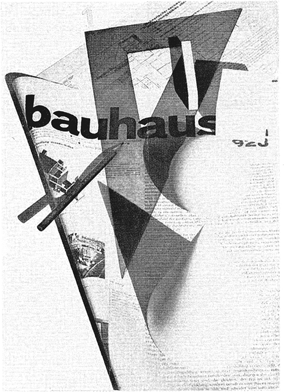 Composición gráfica experimental desarrollada en la Bauhaus