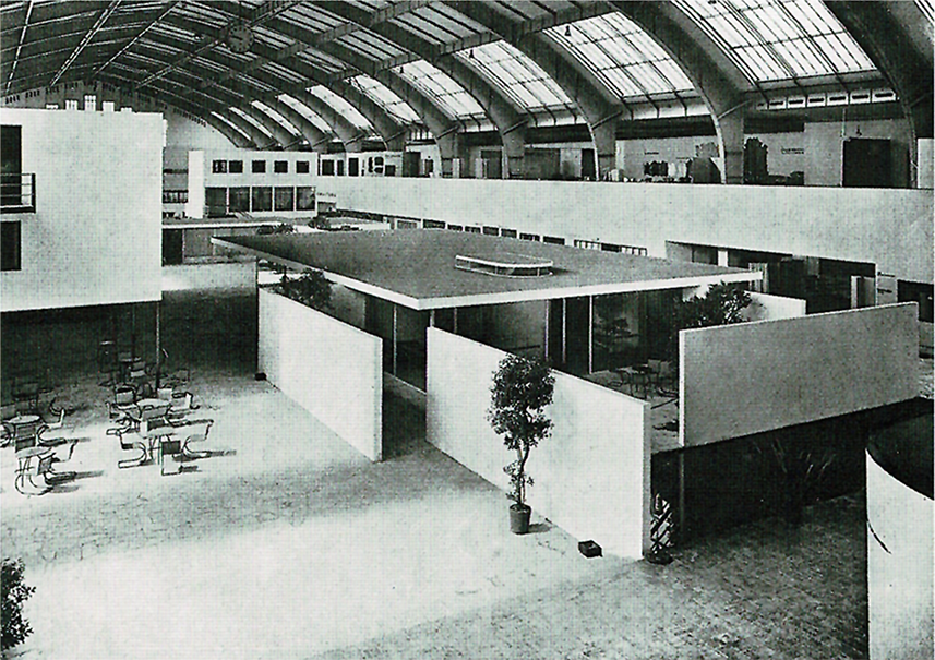 Arquitectura interior de Ludwig Mies van der Rohe